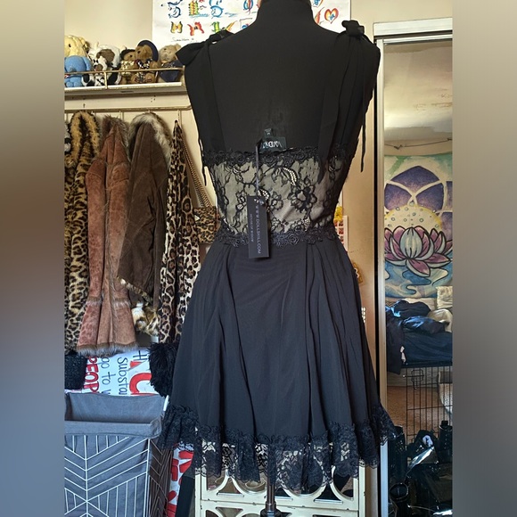 Widow Devil’s Delight Lace Mini dress - Picture 7 of 10